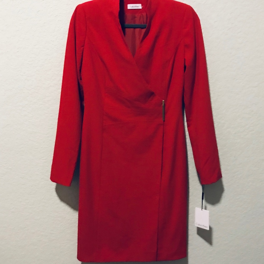 Calvin Klein Red Dress